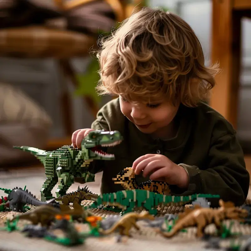 Zestawy LEGO z motywem dinozaurów – idealne dla małych paleontologów